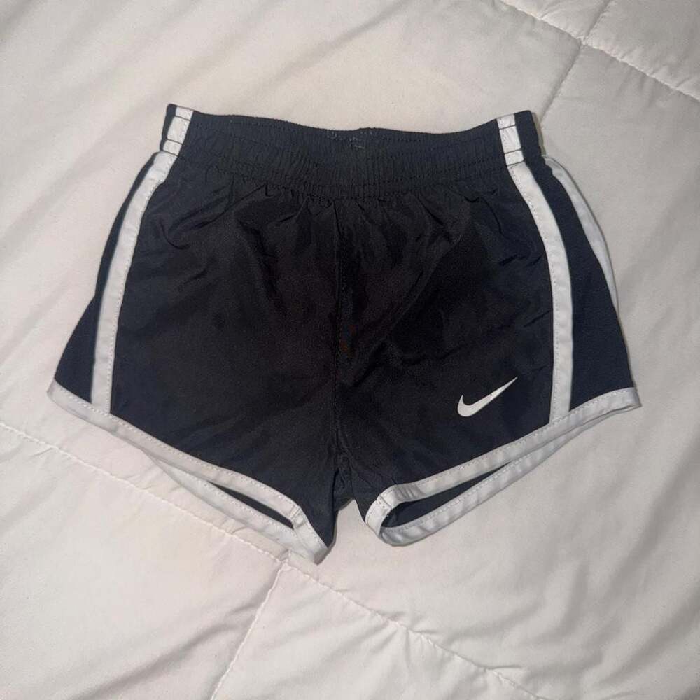 Nike Dri-FIT Tempo Running Shorts Black White
